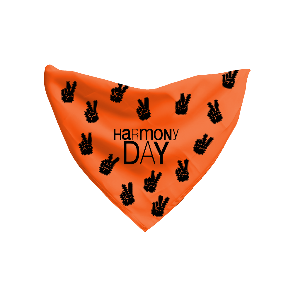 Harmony Day Bandana Peace Print