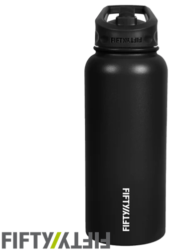 Fifty Fifty 1L Bottle with Strawcap