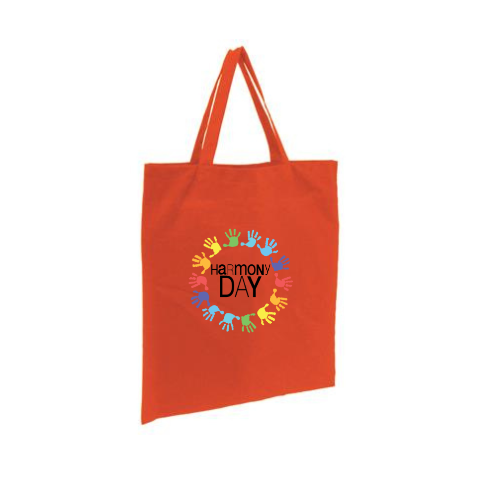 Harmony Day Tote Bag Colour Hands